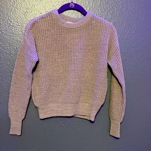 Urban outfitters gray knit sweater